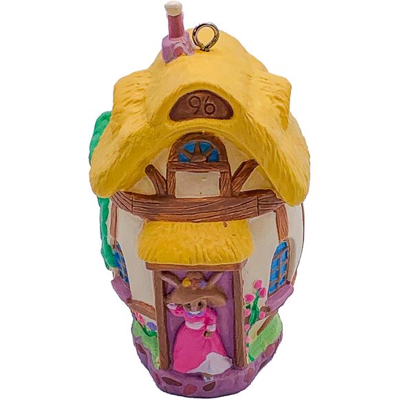 1996 Hallmark Keepsake Easter Ornament Apple Blossom Lane #2 in Box - Picture 3 of 7